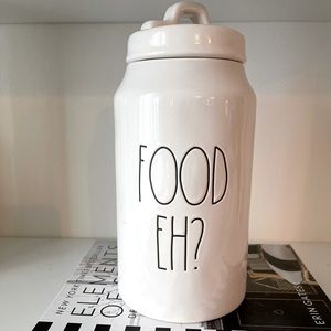 Rae Dunn FOOD EH? Canister